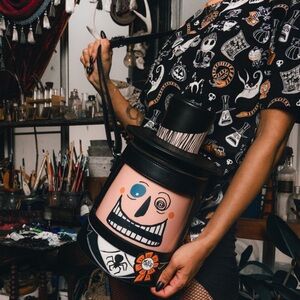 Loungefly NIGHTMARE BEFORE CHRISTMAS SPINNING HEAD MAYOR Crossbody